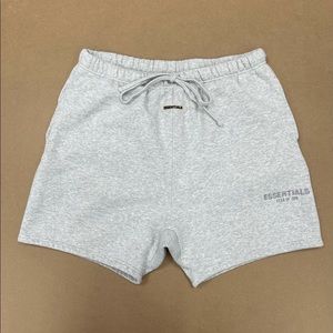 Essentials Fear of God Heather Grey Shorts XL